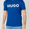 Uomo Hugo | T-Shirt Hugo Dulivio 10229761 01 Blu