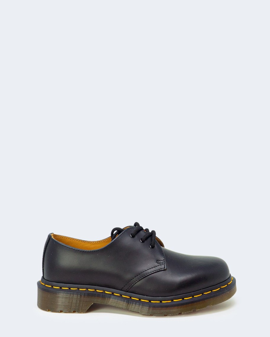 Uomo Dr. Martens | Scarpe Eleganti Dr. Martens 1461 Mono Black Smooth Nero