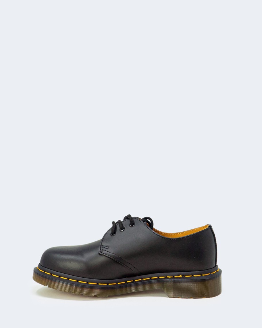 Uomo Dr. Martens | Scarpe Eleganti Dr. Martens 1461 Mono Black Smooth Nero