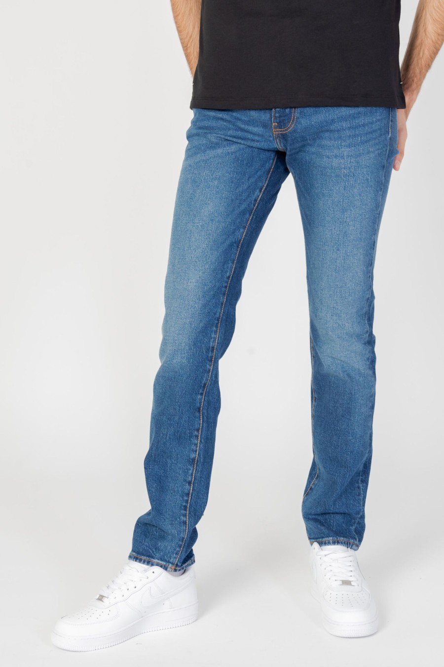 Uomo Gas | Jeans Gas Albert Simple Rev Denim