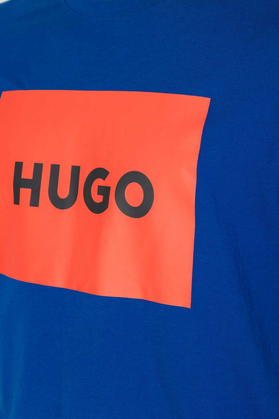 Uomo Hugo | T-Shirt Hugo Jersey Dulive222 Blu