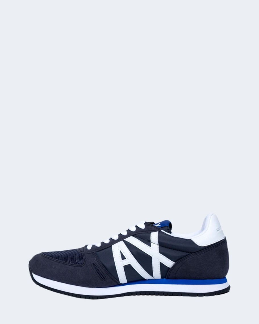 Uomo Armani Exchange | Sneakers Armani Exchange Blue Scuro