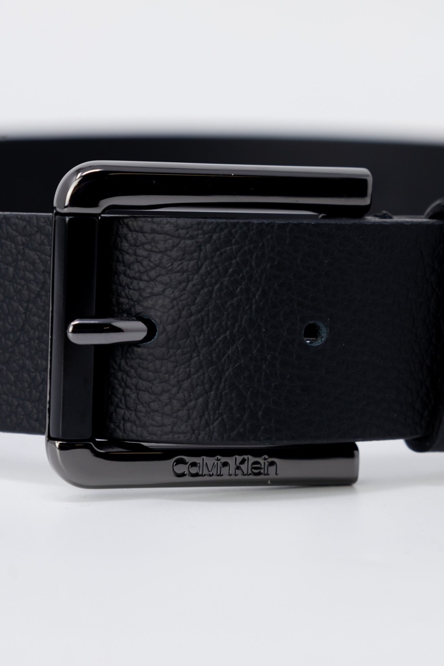 Uomo Calvin Klein | Cinta Calvin Klein Inlay Bar 35Mm Nero