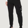 Uomo Calvin Klein | Pantaloni Sportivi Calvin Klein Badge Nero