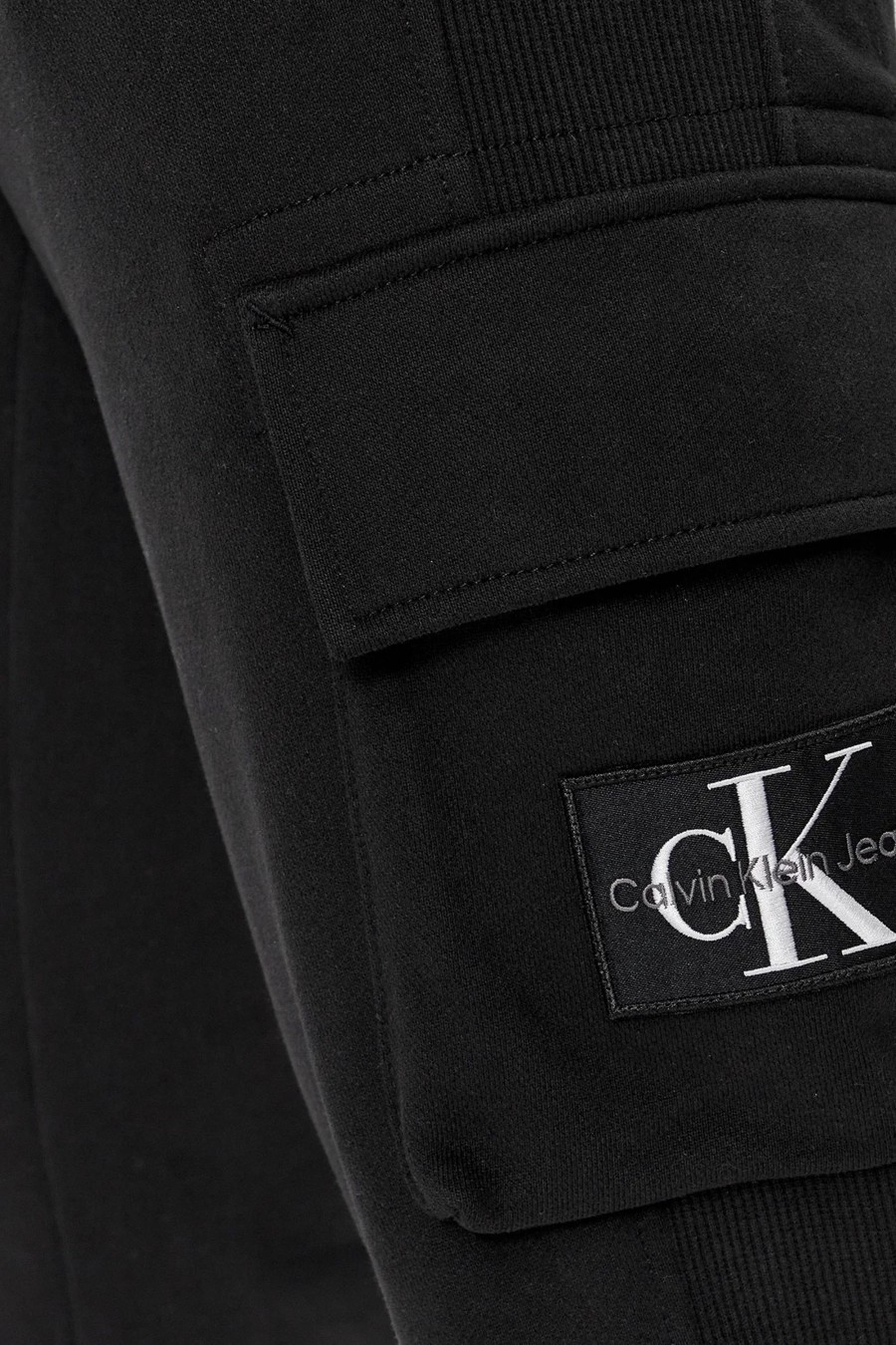 Uomo Calvin Klein | Pantaloni Sportivi Calvin Klein Badge Nero