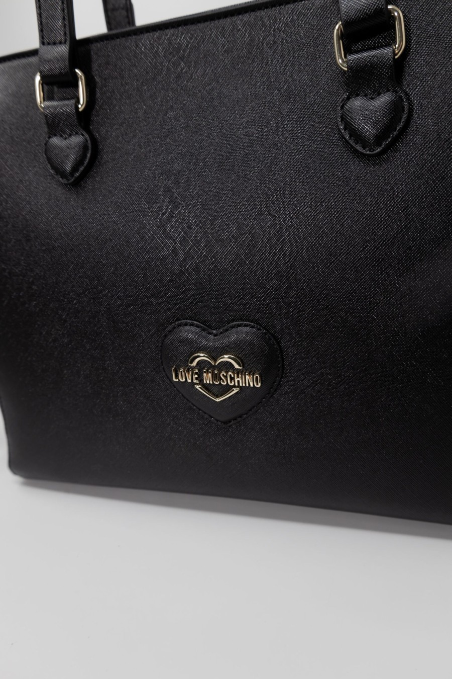 Donna Love Moschino | Borsa Love Moschino Saffiano Nero