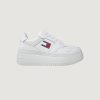 Donna Tommy Hilfiger | Sneakers Tommy Hilfiger Retro Basket Fla Bianco