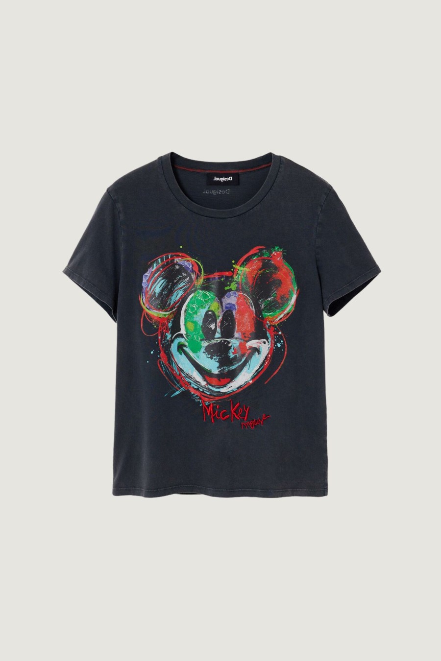 Donna Desigual | T-Shirt Desigual Mickey Arty Nero