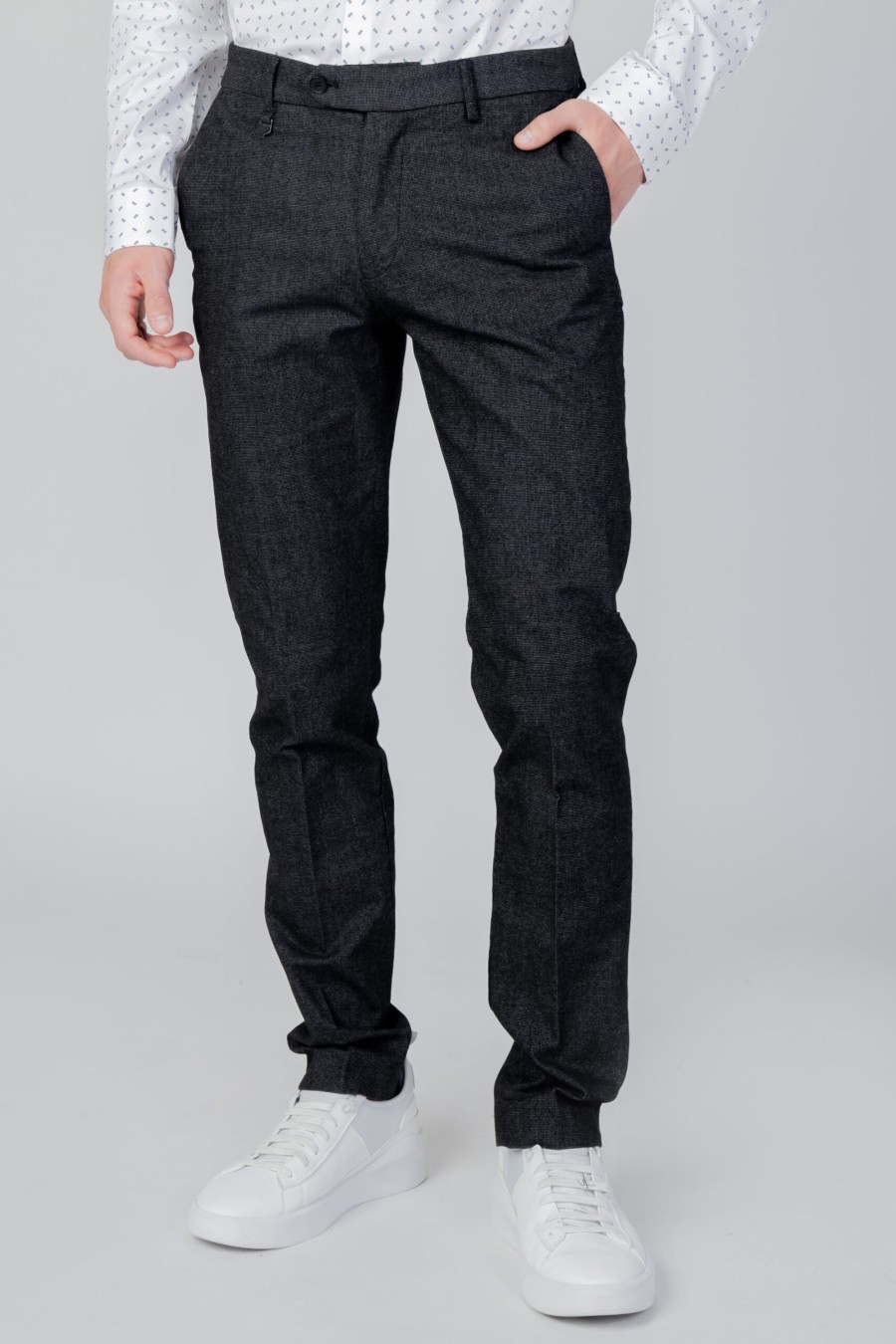 Uomo Antony Morato | Pantaloni Skinny Antony Morato Bryan Nero