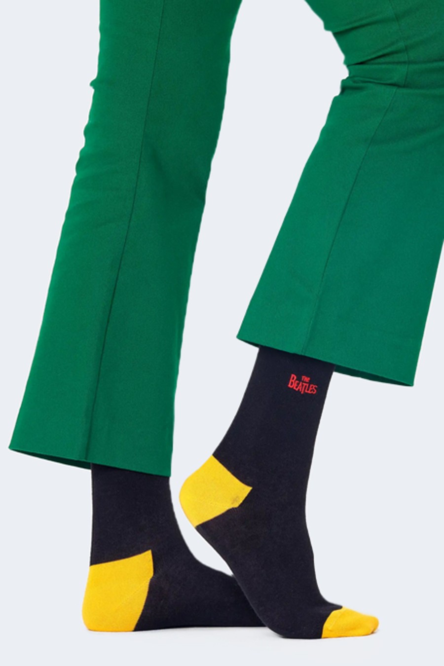 Donna Happy Socks | Calzini Happy Socks Beatles Sock Nero