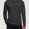 Uomo Jack Jones | Maglia Jack Jones Jjebasic Knit Crew Neck Noos Grigio Scuro