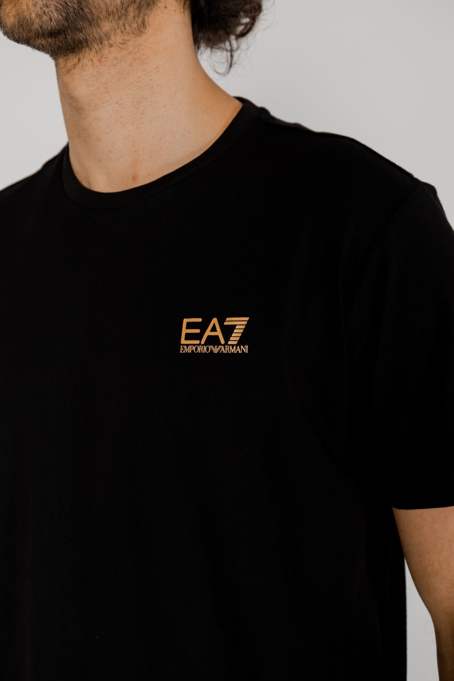 Uomo EA7 | T-Shirt Ea7 Nero