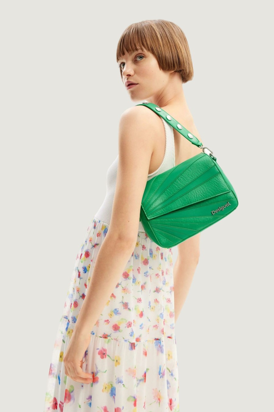 Donna Desigual | Borsa Desigual Machina Phuket Mini Verde