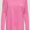 Donna Only | Maglia Only Onlamalia Ls Boatneck Cc Knt Rosa