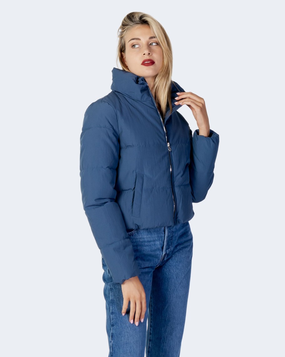 Donna Only | Piumino Only Onldolly Short Puffer Jacket Otw Noos Denim