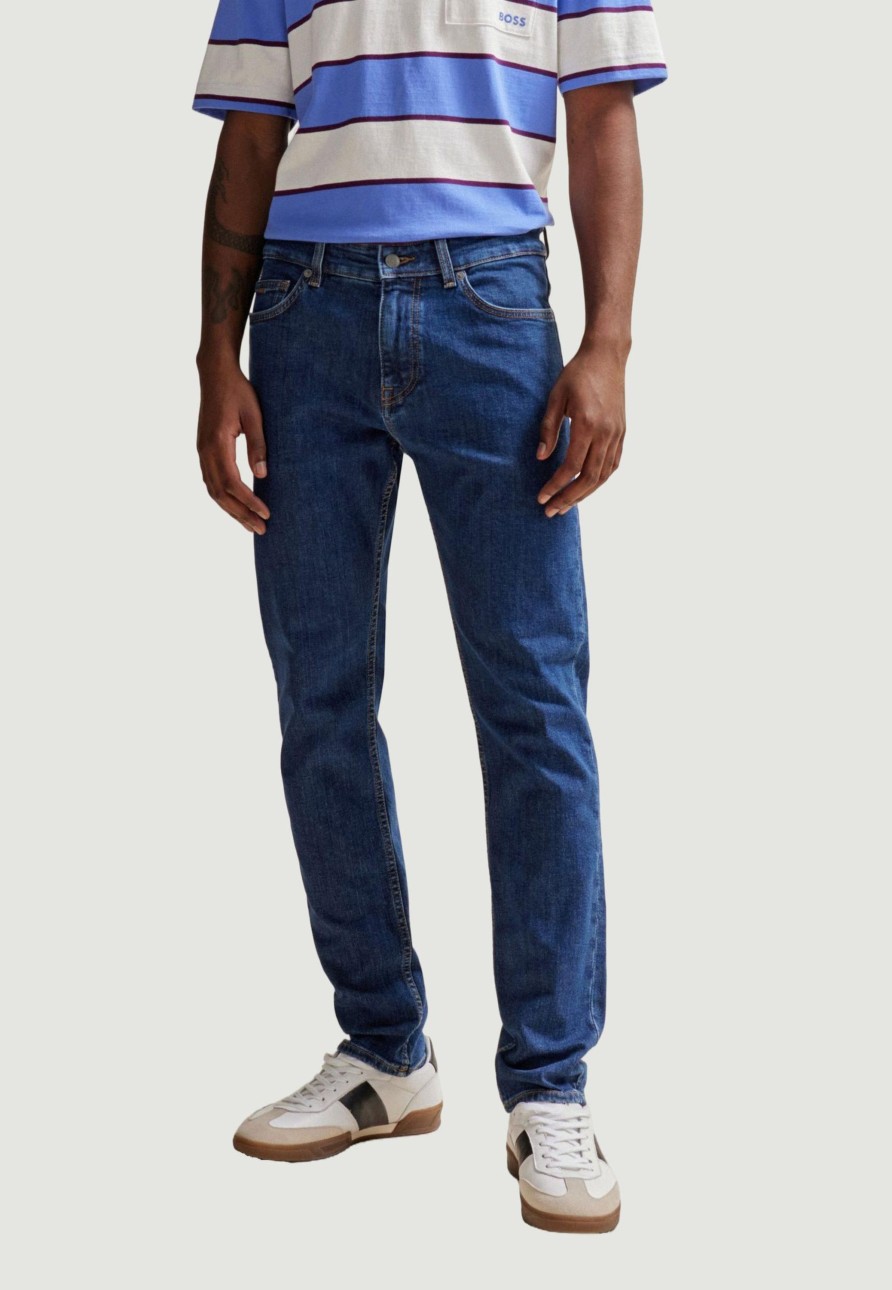 Uomo Boss | Jeans Slim Boss Delaware Bc-C 10251068 01 Blu