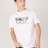 Uomo EA7 | T-Shirt Ea7 Bianco