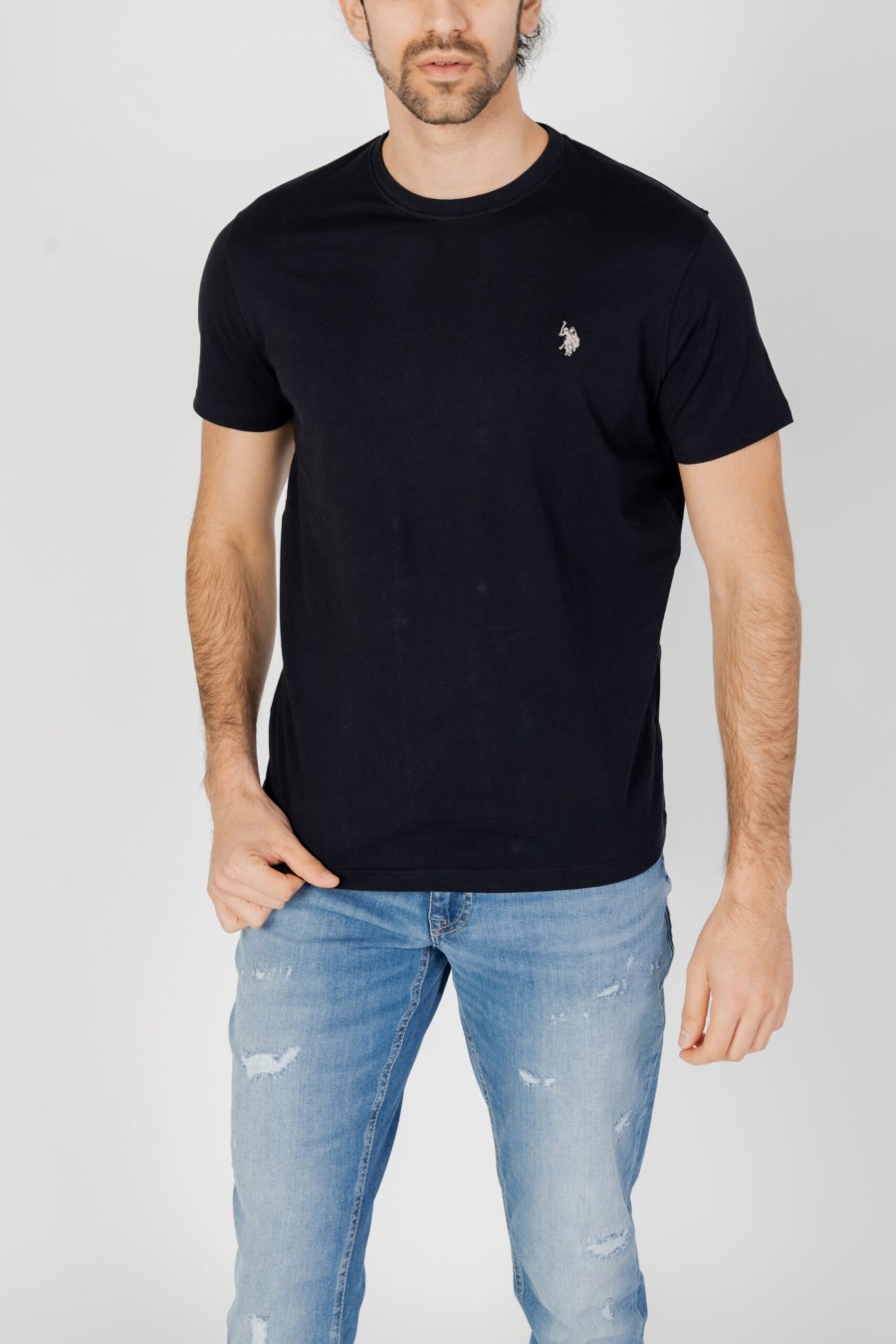 Uomo U.S. Polo Assn. | T-Shirt U.S. Polo Assn. Mick Nero