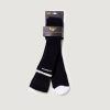 Donna Dr. Martens | Calzini Dr. Martens Long Marl Sock Organic Cotton Blend Nero