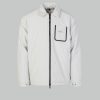 Uomo Aquascutum | Giacchetto Aquascutum Active Coach Jacket Grigio Chiaro