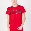 Uomo Icon | T-Shirt Icon Logo Rosso