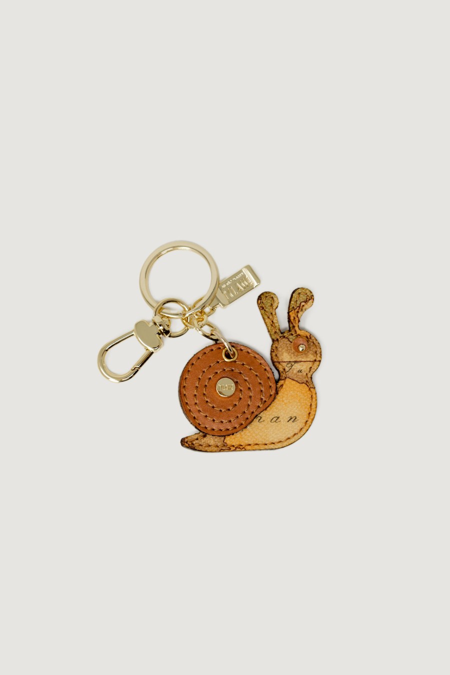 Donna Alviero Martini Prima Classe | Portachiave Alviero Martini Prima Classe Charm Little Snail Beige