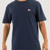 Uomo Tommy Hilfiger | T-Shirt Tommy Hilfiger Reg Badge Ex Blu