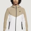 Uomo Nike | Felpa Con Cappuccio Nike Tech Beige