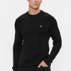 Uomo Calvin Klein | Maglione Calvin Klein Embro Badge Nero