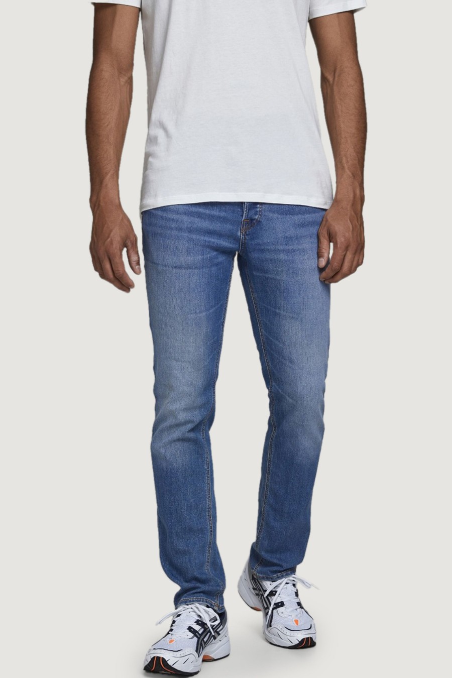 Uomo Jack Jones | Jeans Slim Jack Jones Jjiglenn Jjoriginal Am 815 Noos Denim