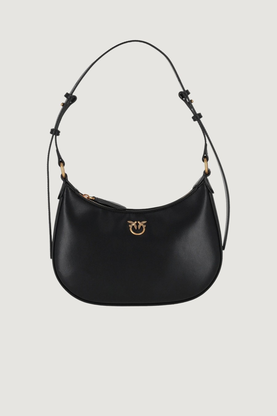 Donna Pinko | Borsa Pinko Half Moon Mini Nero