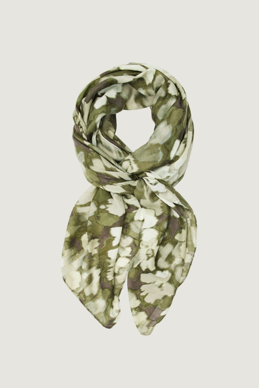 Donna Desigual | Pashmina Desigual Flower Camo Verde