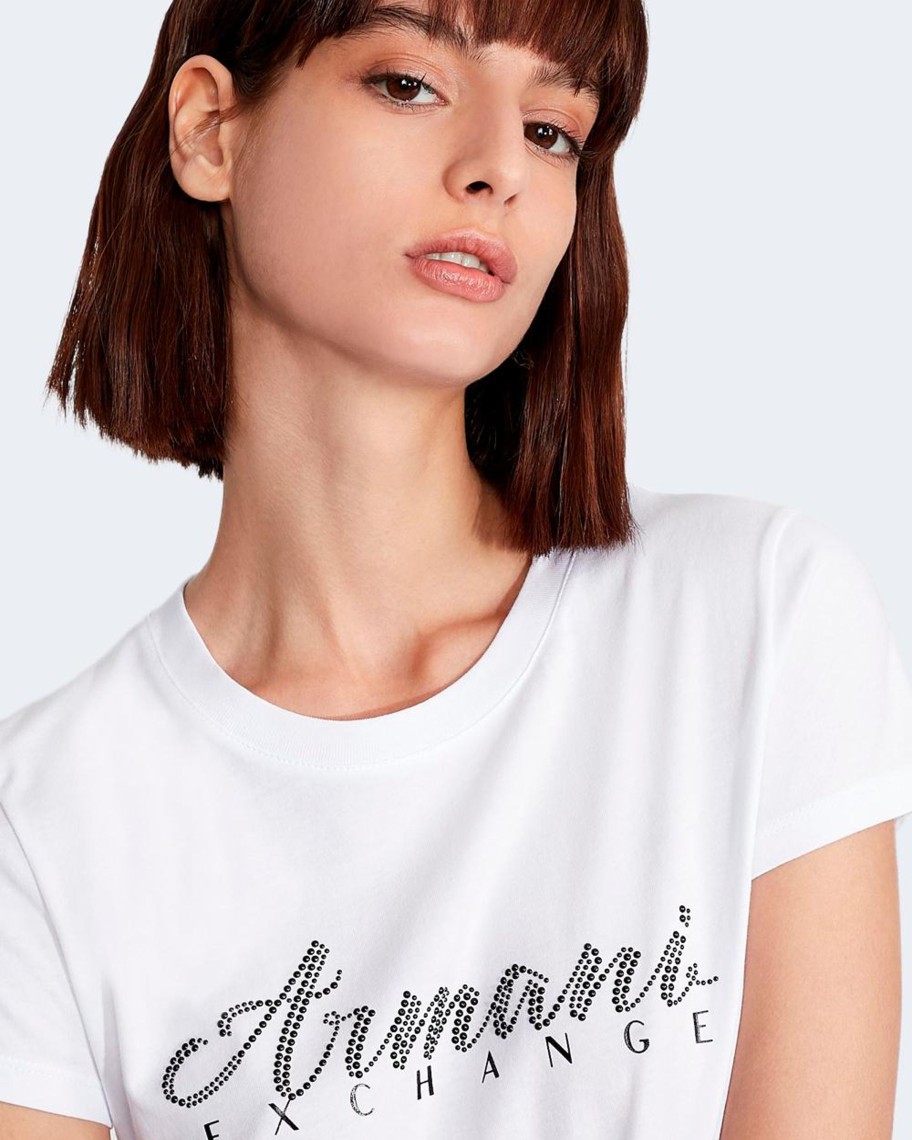 Donna Armani Exchange | T-Shirt Armani Exchange Bianco