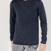 Uomo Jack Jones | Maglia Jack Jones Jjeleo Knit Crew Neck Noos Blue Scuro