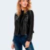 Donna Only | Giacchetto Only Onlgemma Faux Leather Biker Otw Noos Nero