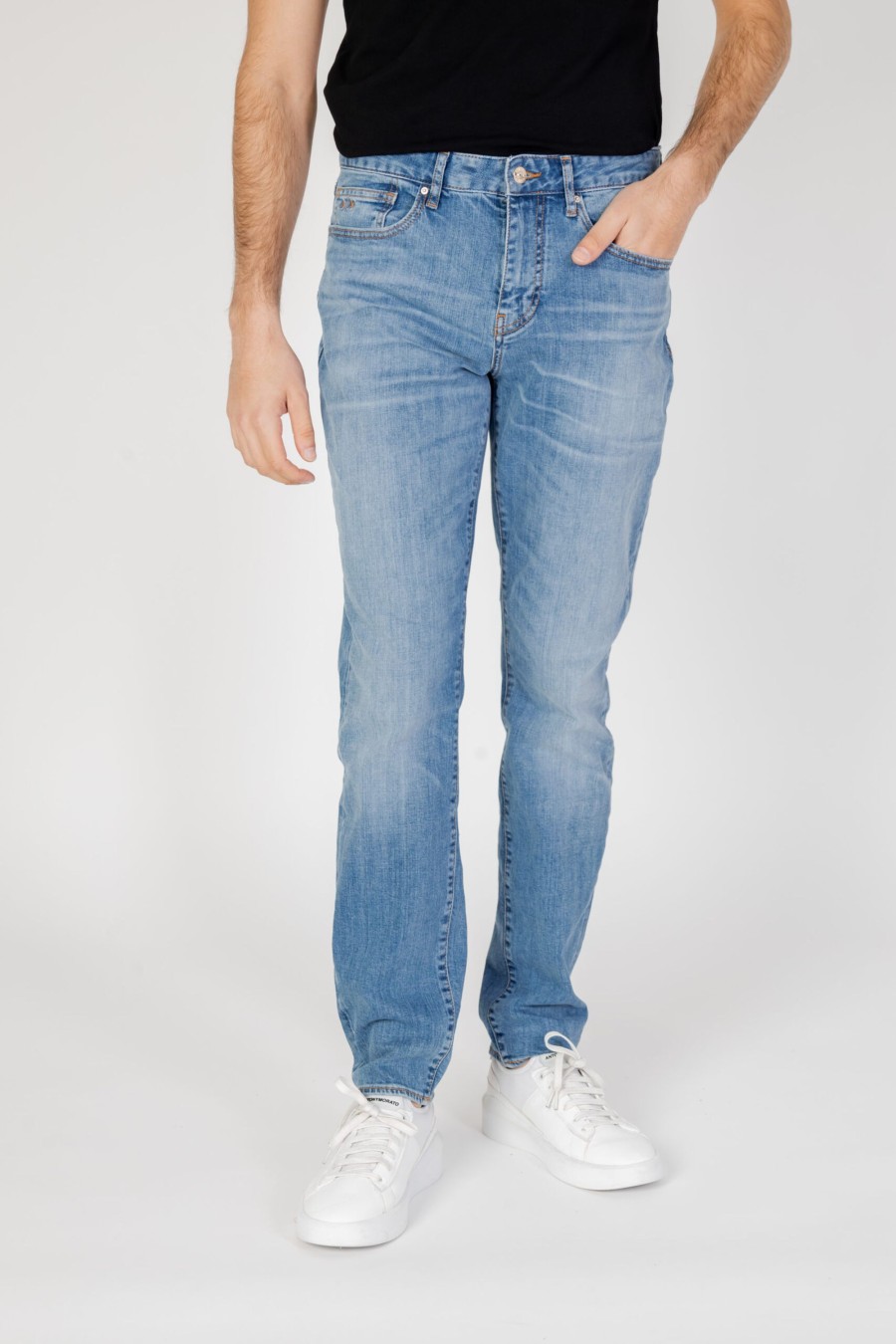 Uomo Armani Exchange | Jeans Skinny Armani Exchange Denim