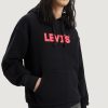 Uomo Levi's® | Felpa Con Cappuccio Levi'S® Relaxed Graphic Po Nero