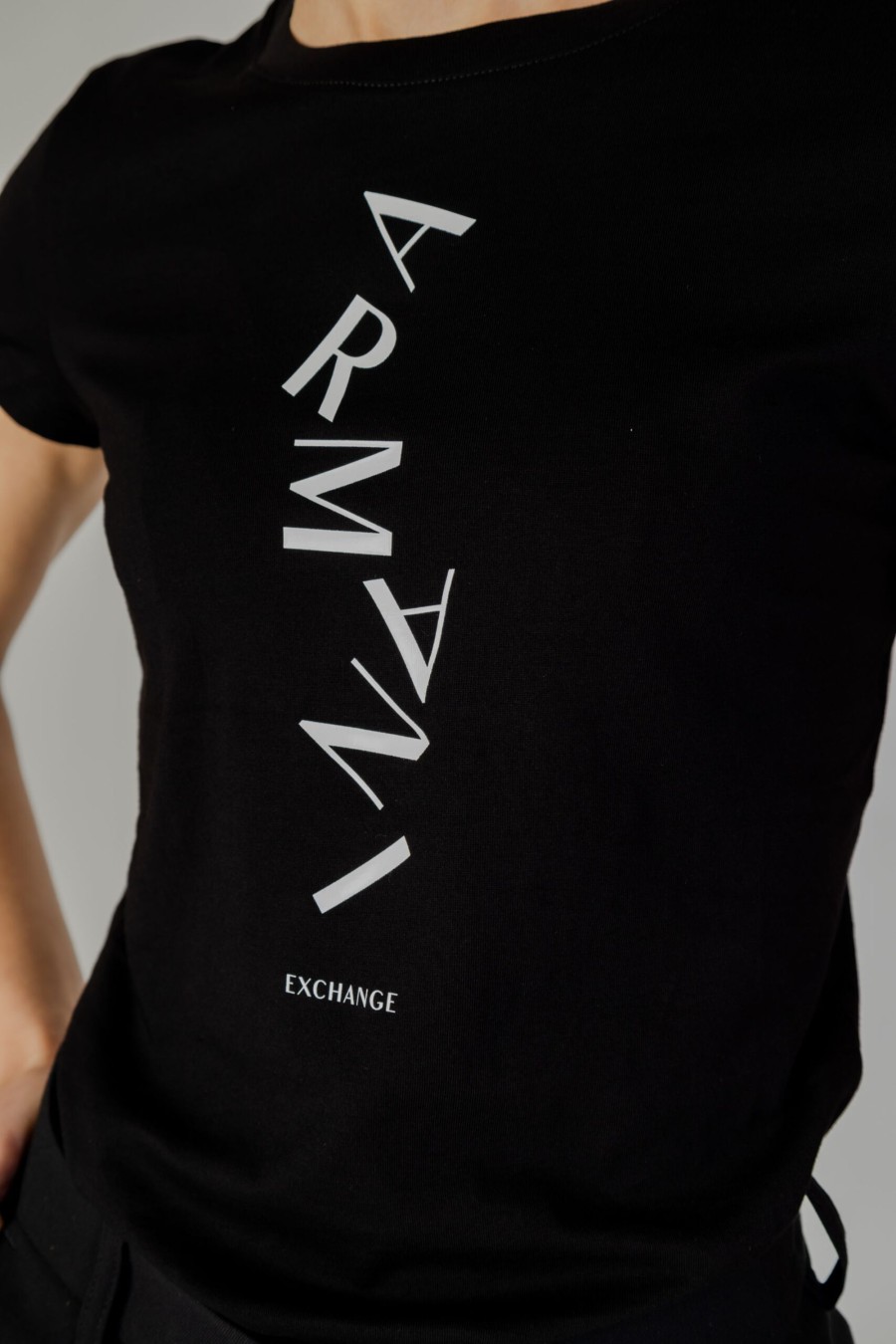 Donna Armani Exchange | T-Shirt Armani Exchange Nero