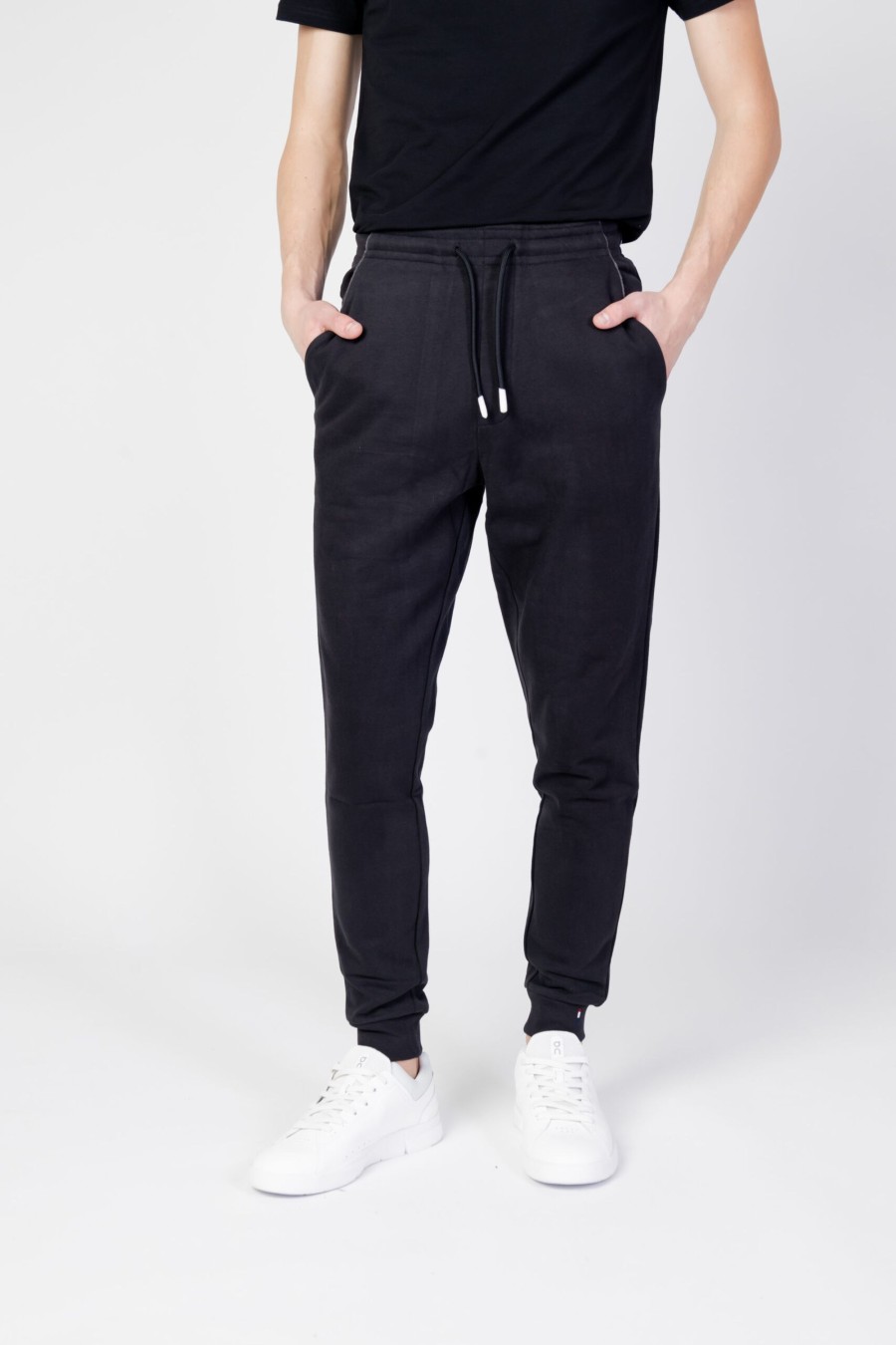 Uomo U.S. Polo Assn. | Pantaloni Sportivi U.S. Polo Assn. Kirb Cp3D Nero