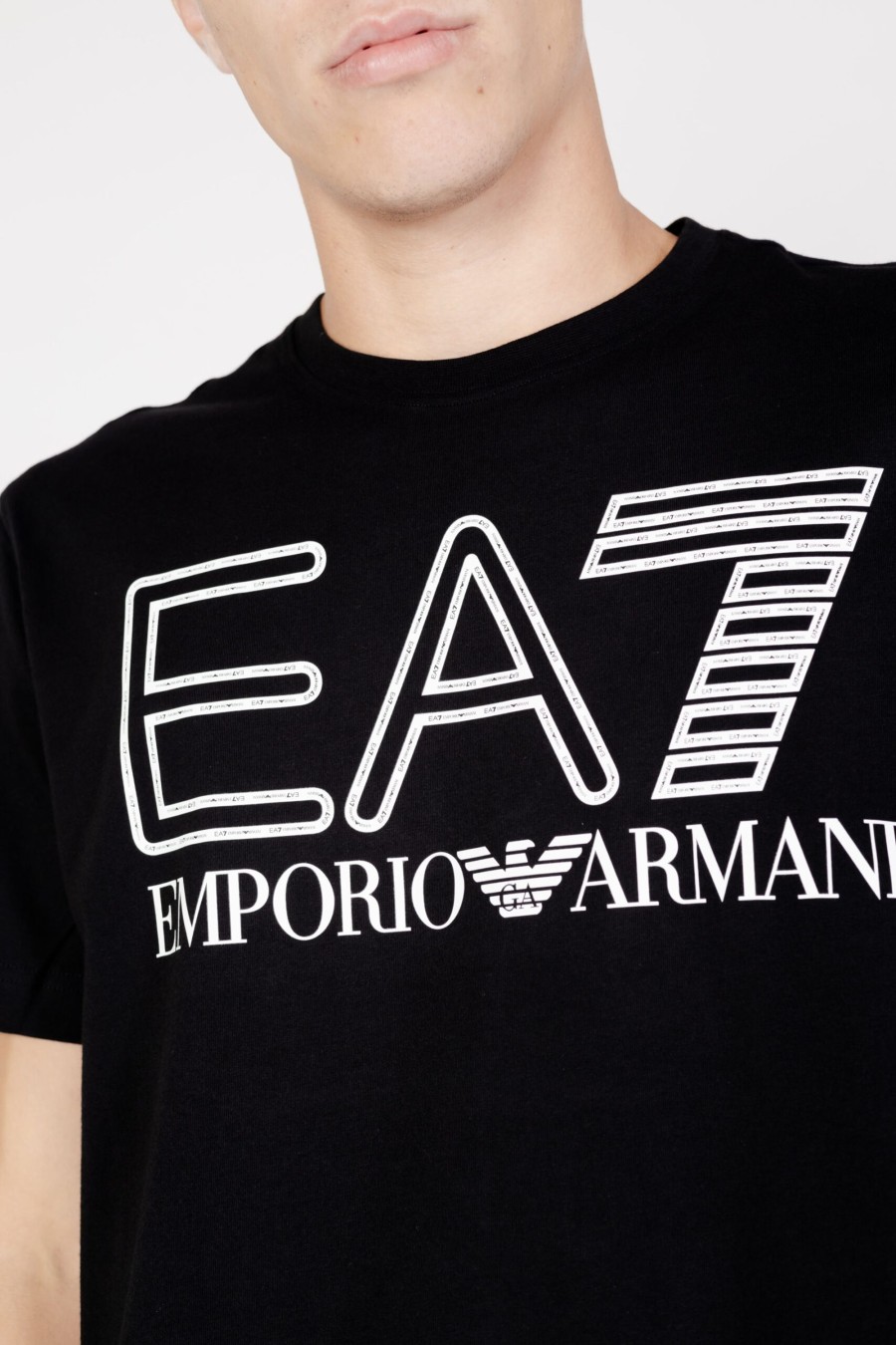 Uomo EA7 | T-Shirt Ea7 Nero