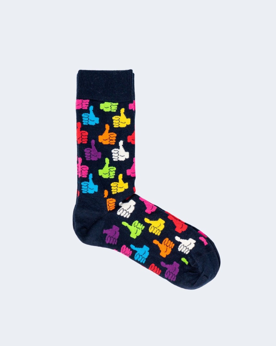 Donna Happy Socks | Calzini Happy Socks Thumbs Up Nero