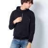 Uomo Armani Exchange | Felpa Con Cappuccio Armani Exchange Nero