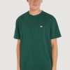 Uomo Tommy Hilfiger | T-Shirt Tommy Hilfiger Reg Badge Ex Verde