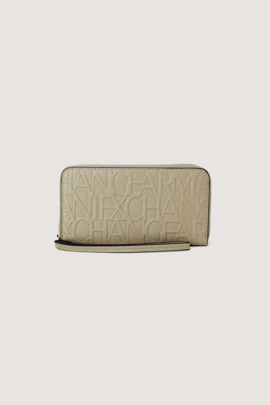 Donna Armani Exchange | Portafoglio Grande Armani Exchange Color Beige Scuro