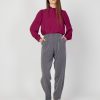 Donna Hanny Deep | Pantaloni Regular Hanny Deep Guendy Grigio