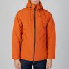 Uomo Aquascutum | Parka Aquascutum Active Shell Mid Parka Arancione