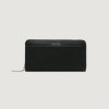 Donna Calvin Klein | Portafoglio Grande Calvin Klein Ck Must Lg Z/A Wallet W/Slip Nero