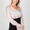 Donna Sandro Ferrone | Bluse Manica Lunga Sandro Ferrone Rosa