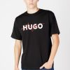 Uomo Hugo | T-Shirt Hugo Dakaishi Nero