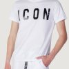 Uomo Icon | T-Shirt Icon Logo Bianco